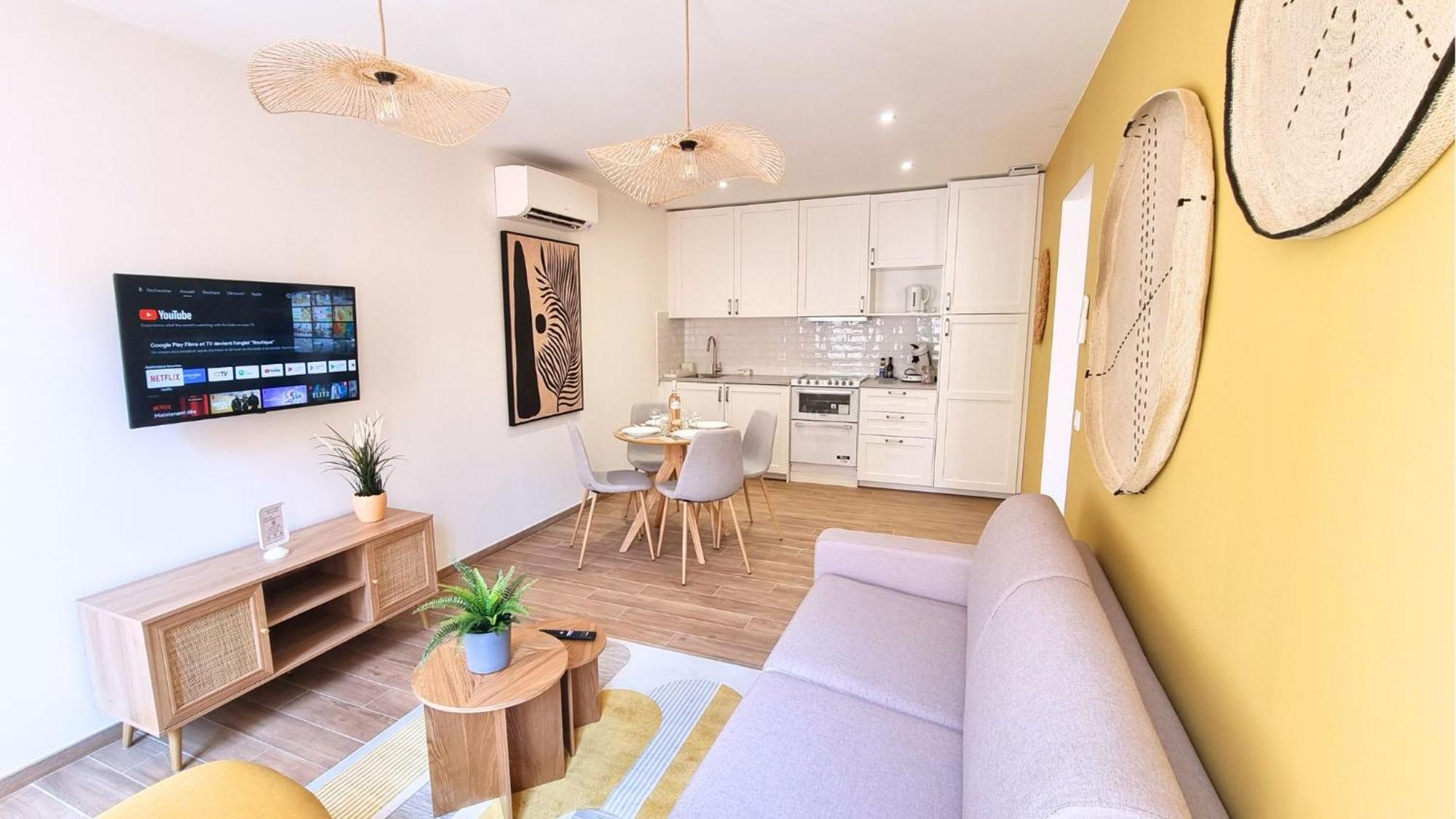 Sunny Neuf - Climatise - Centre Appartement *